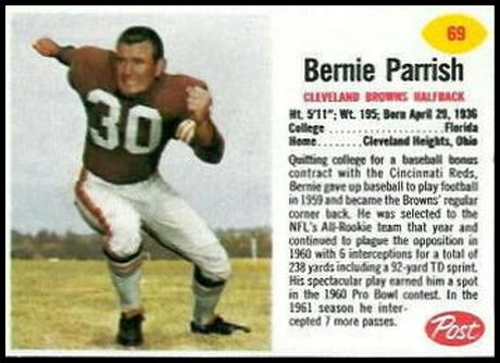 69 Bernie Parrish